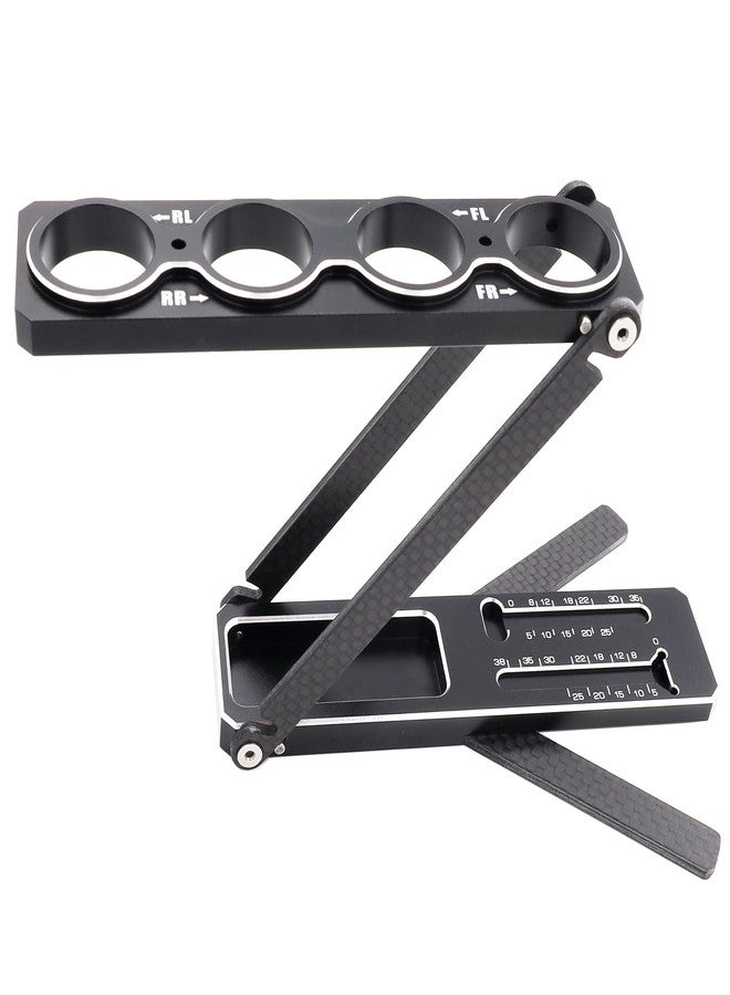 HOPLEX Multi-Function Aluminum RC Car Shock Stand Shock Absorber Rack Holder w/Magnetic Strip Articulation Shock Stand Professional RC Part for 1/10 on-Road/Off-Road 1/8 on-Road/GT - Image 1